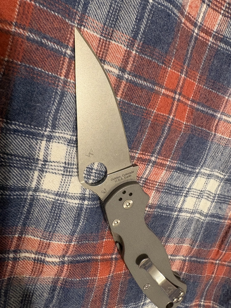 SPYDERCO PARA 2 grey maxamet