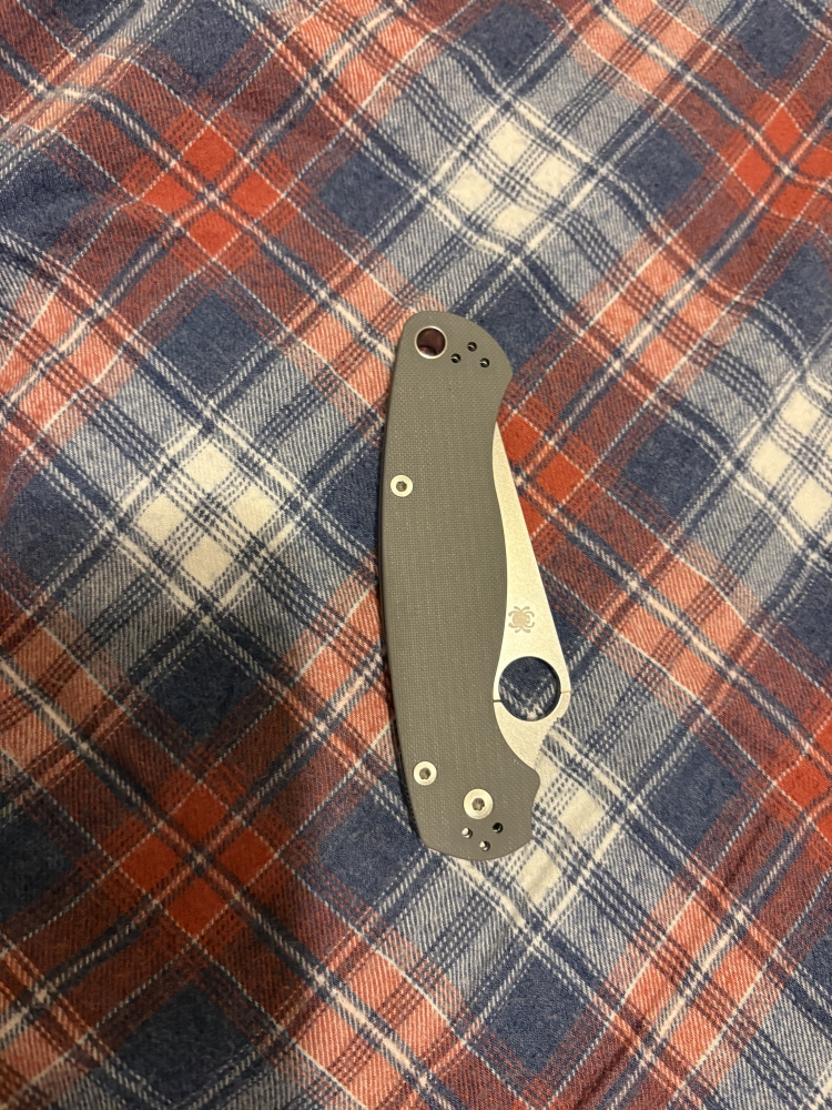 SPYDERCO PARA 2 grey maxamet