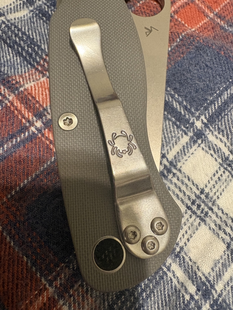 SPYDERCO PARA 2 grey maxamet