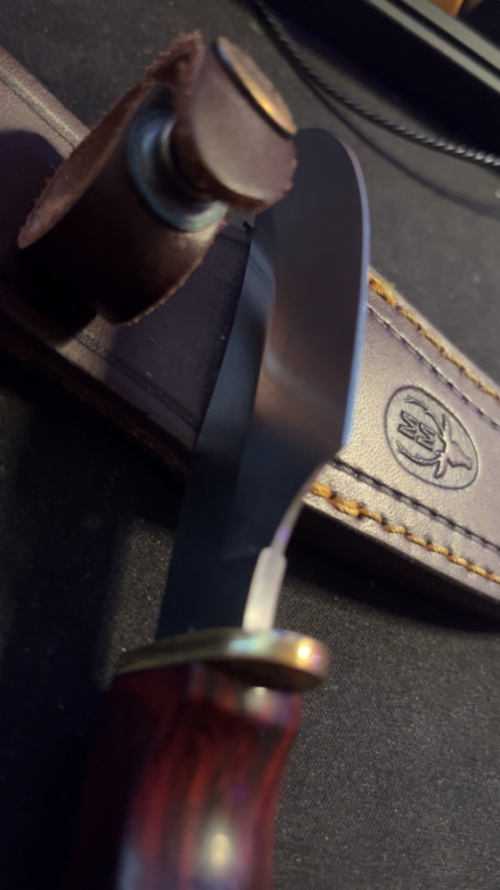 DP-10M - Coral Handle Skinning Knife by MUELA