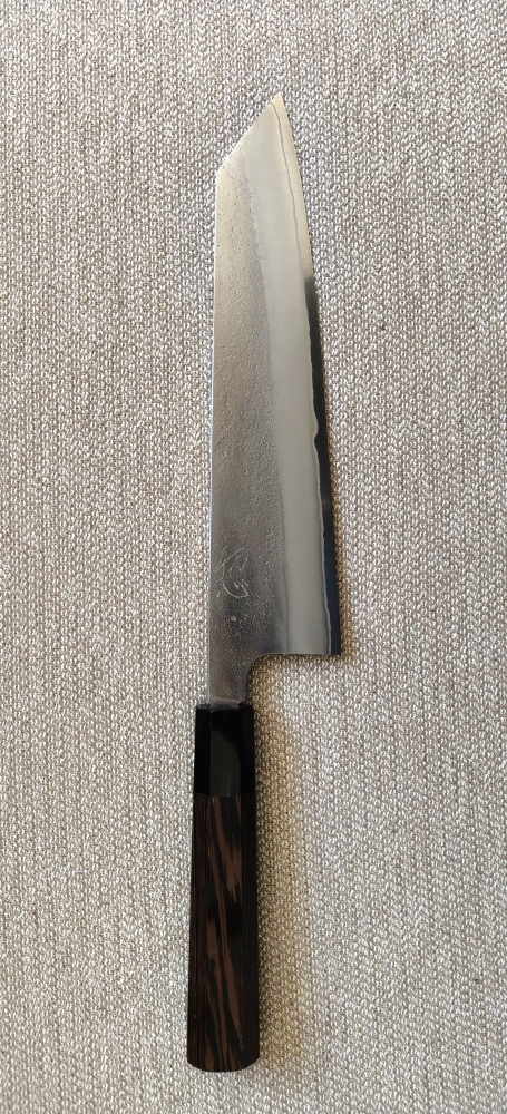 Yoshikane Hamono White #2 Nashiji Kiritsuke Gyuto 240mm - Wenge Handle - NEW