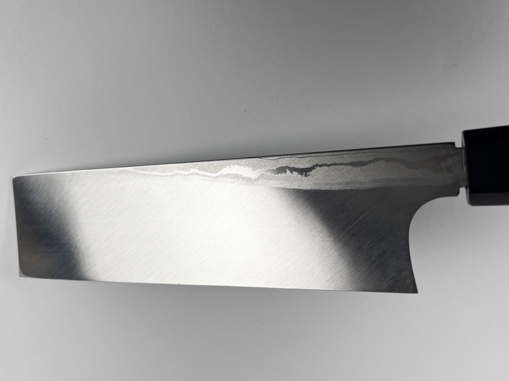 Hideo Kitaoka Shirogami 2 Damascus Usuba 180mm  BNIB Japanese Kitchen Knife