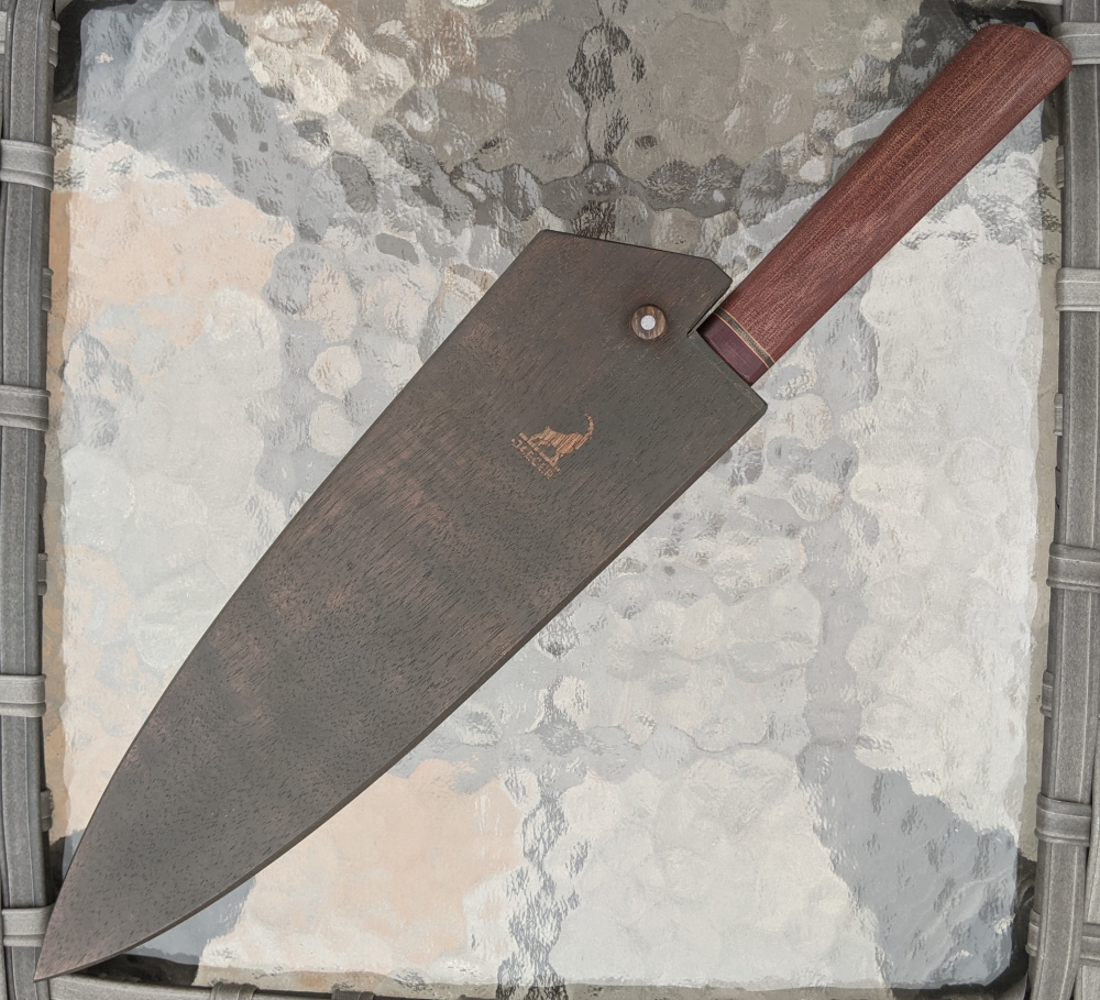 Brand New Fabian Jaeger Gyuto 250x61 mm with Custom Saya/Sheath