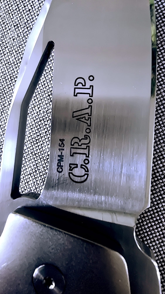 TASHI BHARUCHA custom made flipper knife