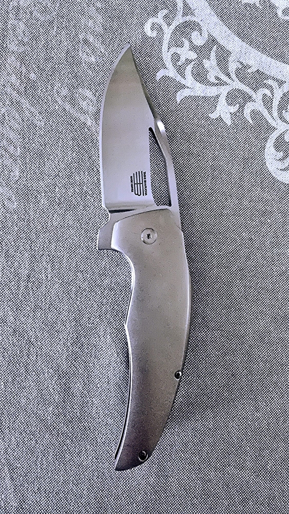 TASHI BHARUCHA custom made flipper knife