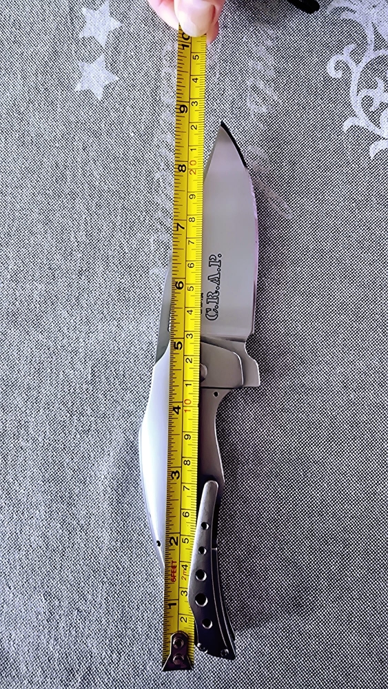 TASHI BHARUCHA custom made flipper knife