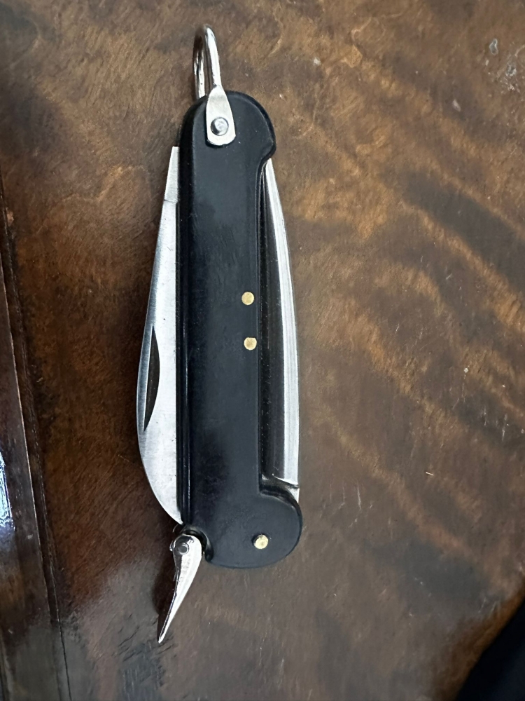 Original West German Navy Knife Bordmesser – Jürgen Stamm (JS) Solingen – Cold War Issue