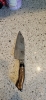 6 inch \"Ghost san mai\" integral santoku