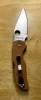 Spyderco Native 5 C41GPBORE5 - REX 45 Blade - Burnt Orange G10 Handle - Sprint Run - USA Made