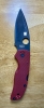 SPYDERCO NATIVE 5 - ST. NICK'S EXCLUSIVE - BLACK HARDWARE - RED G10 - CPM-4V - C41GPRD4VBK5