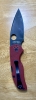SPYDERCO NATIVE 5 - ST. NICK'S EXCLUSIVE - BLACK HARDWARE - RED G10 - CPM-4V - C41GPRD4VBK5