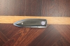 Böker Michael Walker Design Folding Knife - ATS-34, Carbon Fiber & Blue Titanium