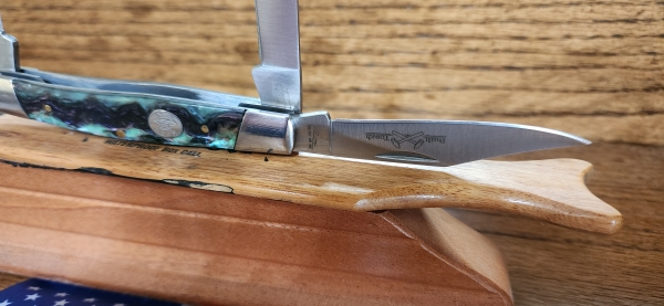 Rite Edge Large Stockman Simulated Abalone 