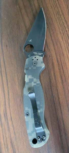Spyderco Paramilitary 2 Knife Digi Camo (3.4