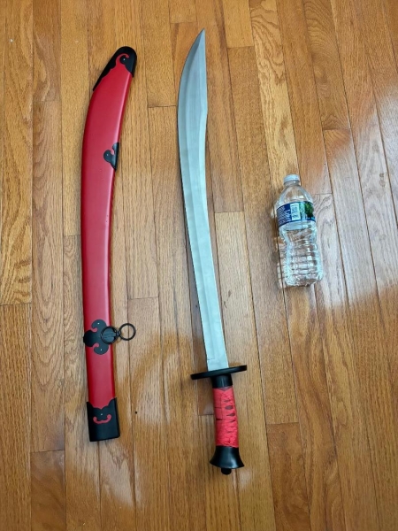 New stainless steel 35 inch broad sword