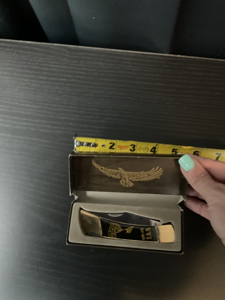 WWII commemorative pocket folding knife