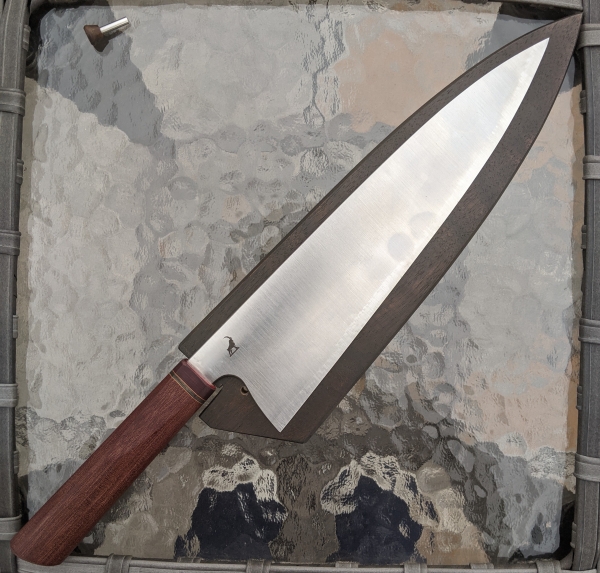 Brand New Fabian Jaeger Gyuto 250x61 mm with Custom Saya/Sheath