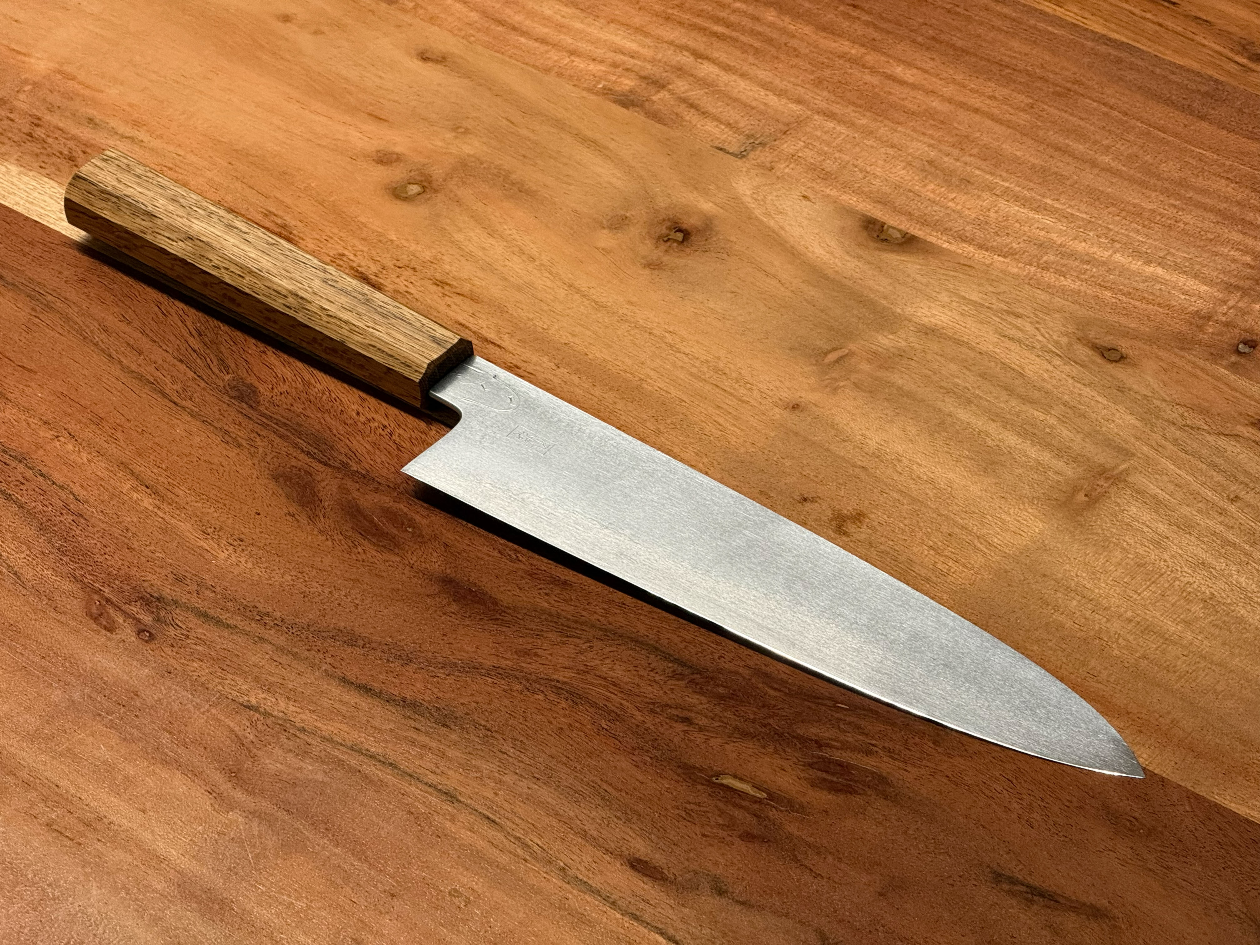 ⭐︎katu⭐︎ Stock GIRIGIRI MACHINIGUN SCG- Enjiki Knives Ginsan 240 Gyuto