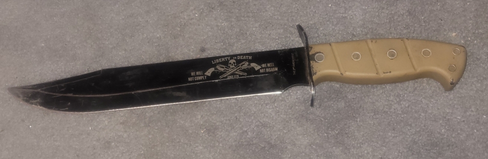 2nd amendment bowie knife