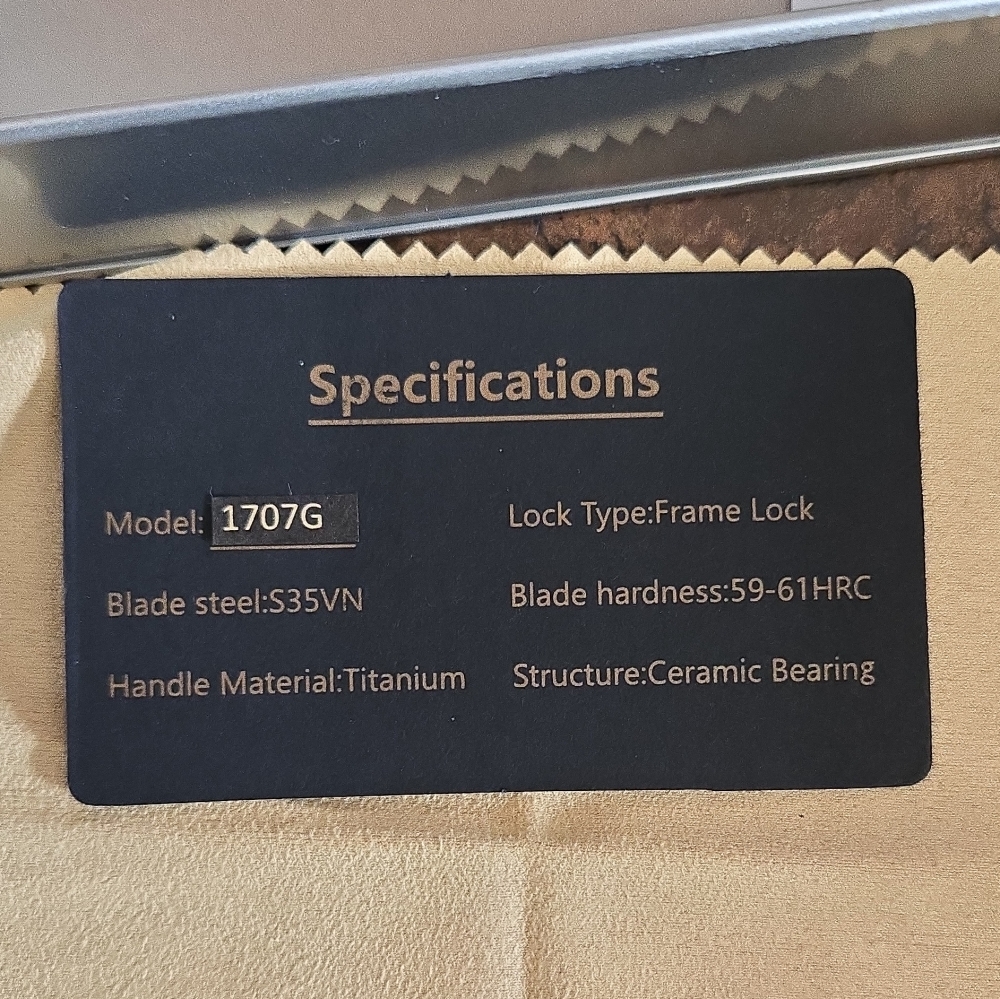 Artisan Cutlery 1707G 