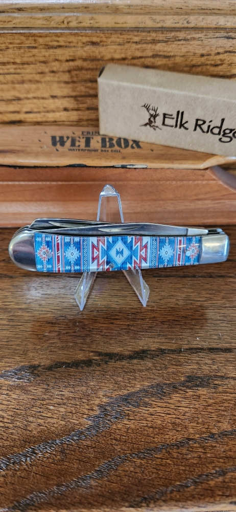 Elk Ridge  trapper blue