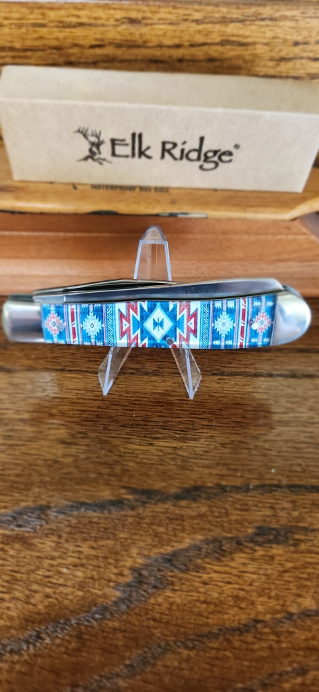 Elk Ridge  trapper blue