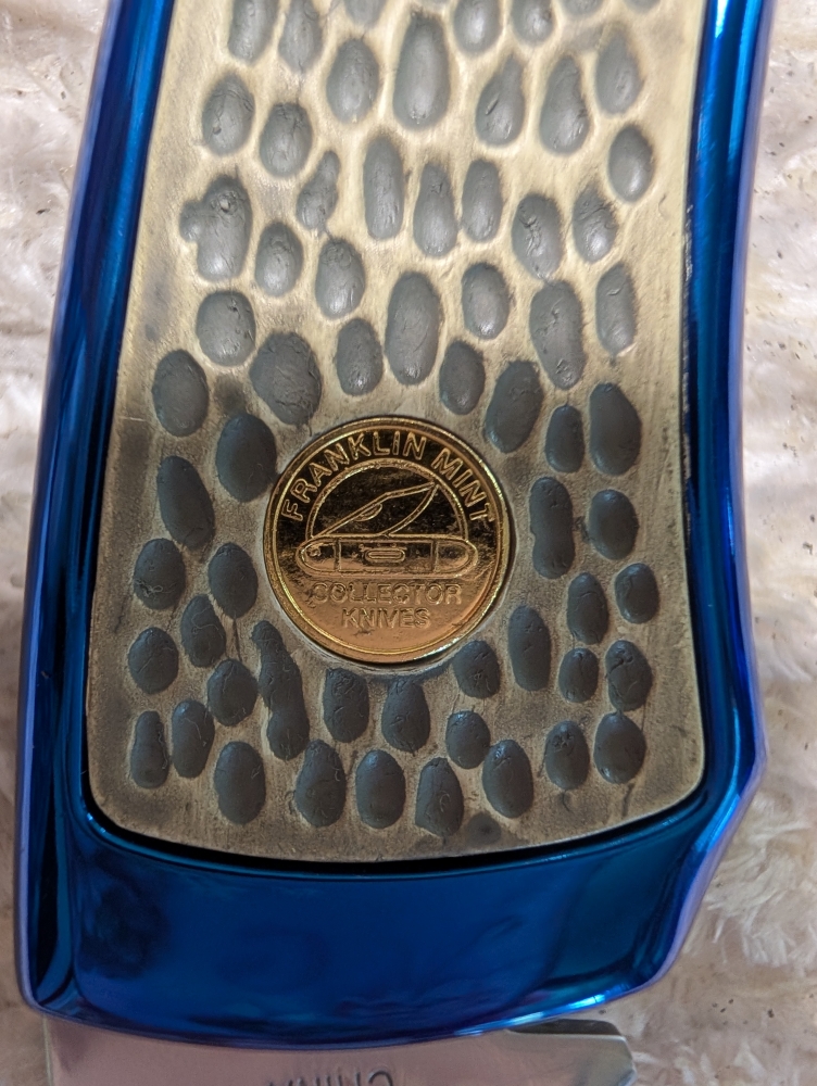 Franklin Mint Timber Wolf Folding Knife 