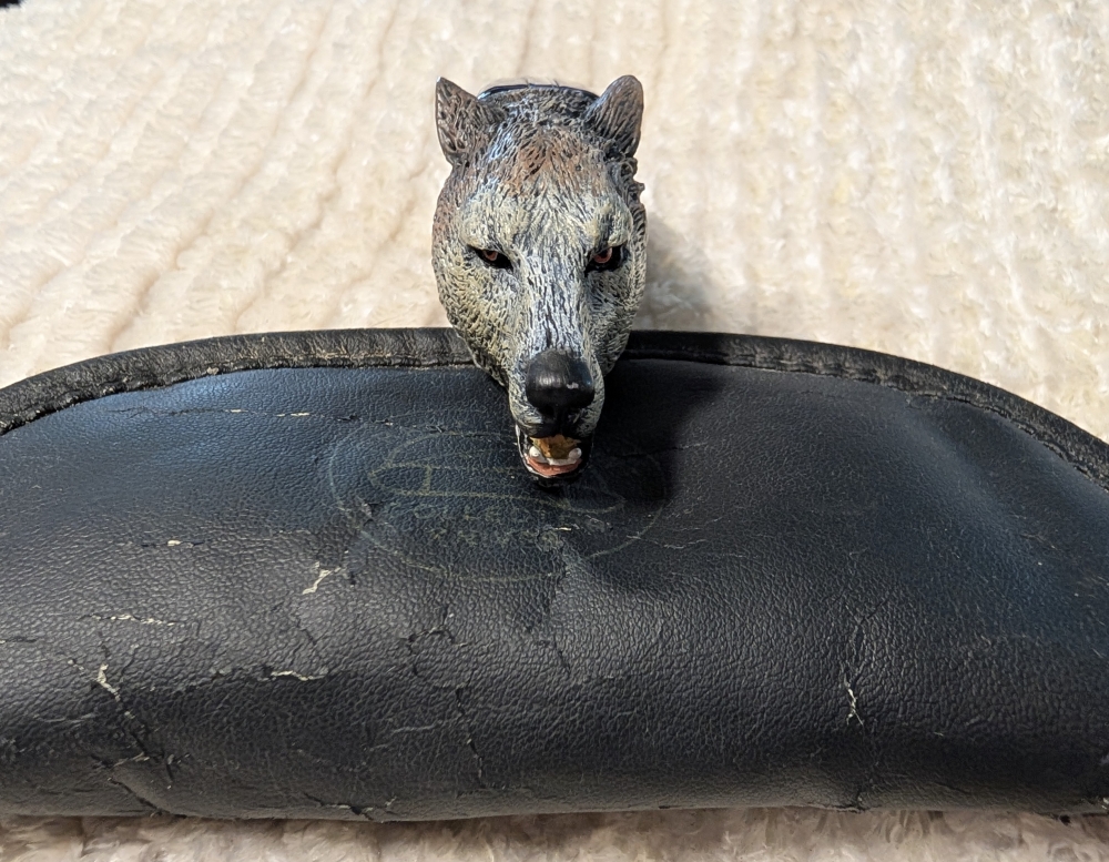 Franklin Mint Timber Wolf Folding Knife 