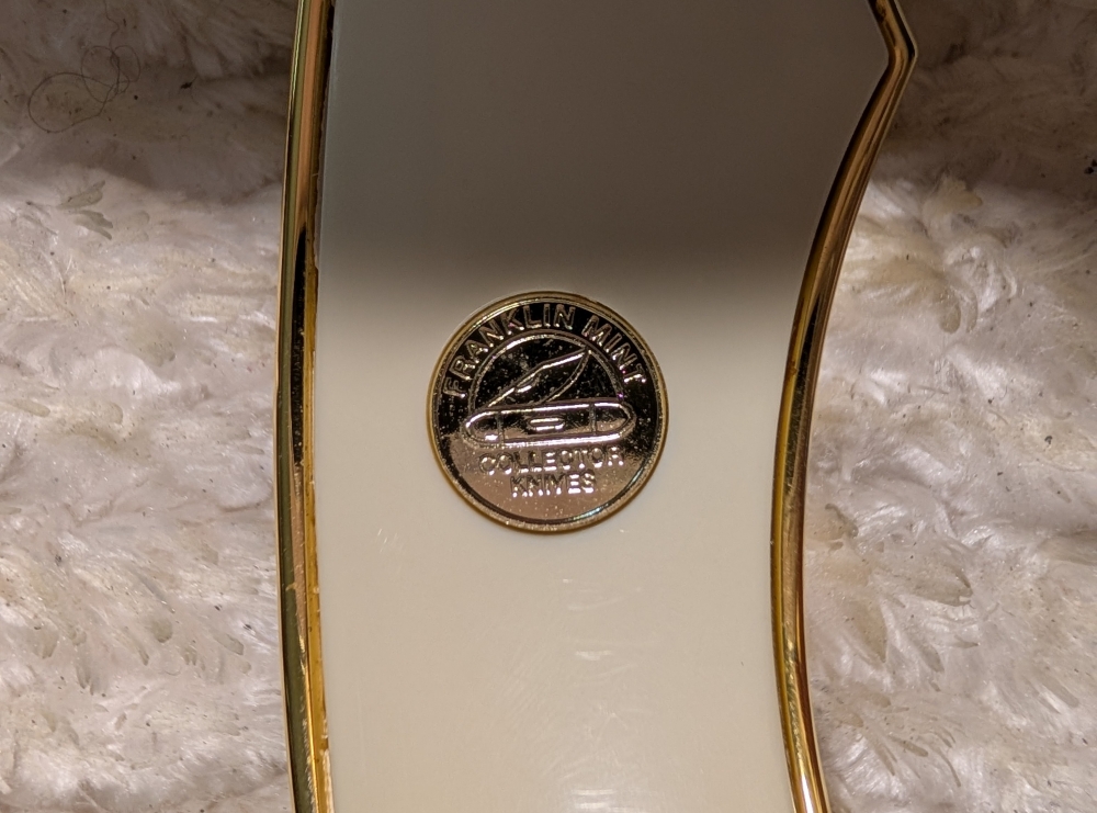 Franklin Mint Caribou Folding Knife 