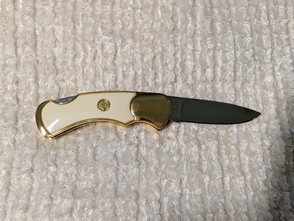 Franklin Mint Wild Bird Pheasant Folding Knife 