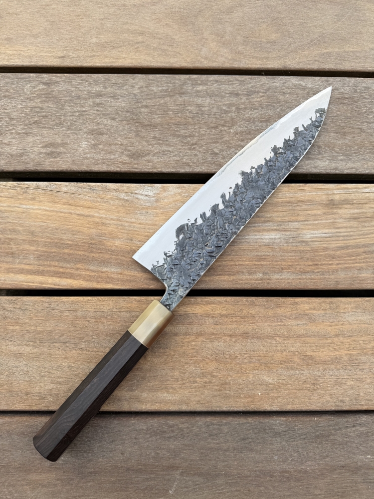 JNS x Kisuke Manaka Aogami #1 Tsuchime Gyuto 240mm