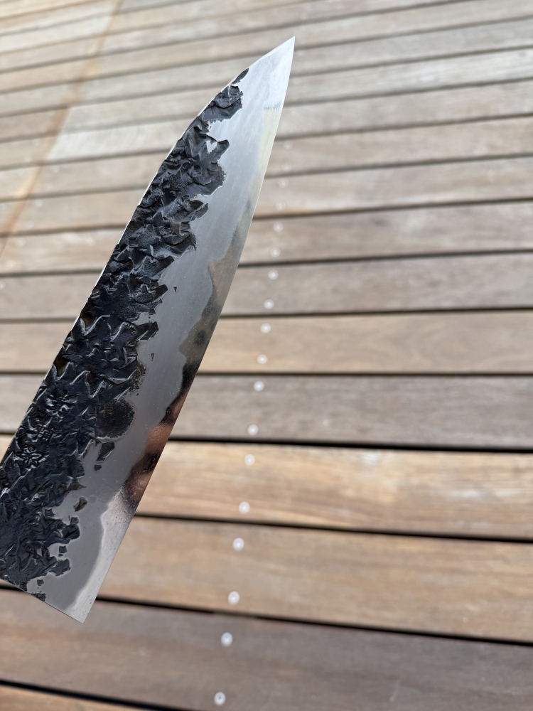 JNS x Kisuke Manaka Aogami #1 Tsuchime Gyuto 240mm