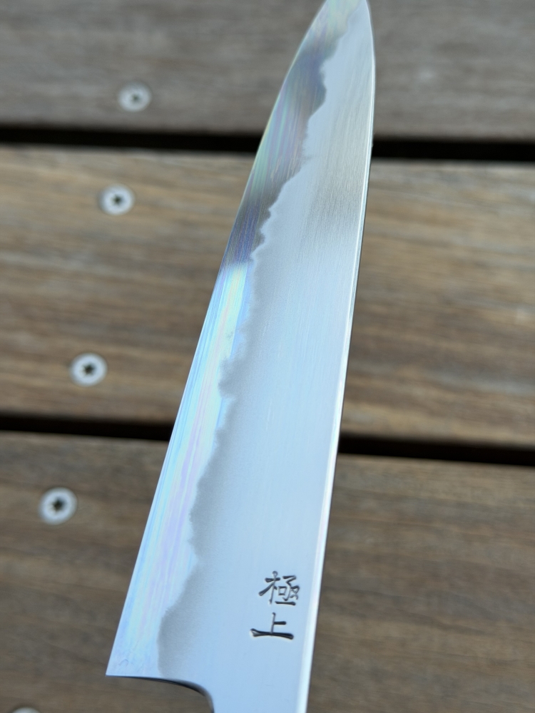 Baba Hamono Kagekiyo Gokujyo Shirogami #2 Sakura petty 150mm with saya