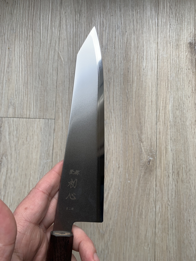 Hatsukokoro Aogami 2 Kiritsuke Gyuto 210mm Kaijin line