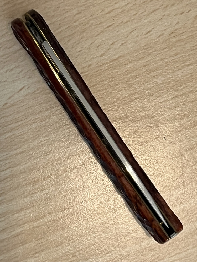 UNUSED CASE CARBON SOD BUSTER JR MAHOGANY BONE