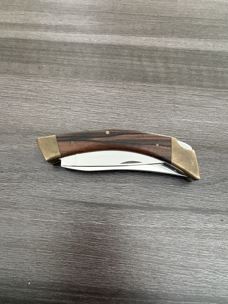 Browning 503 Folding 3 Blade Hunting Knife (No Sheath)