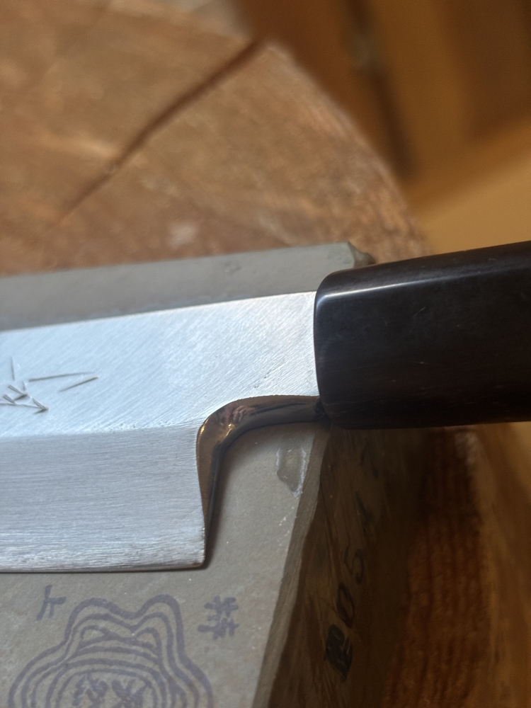 Sakai Kikumori Left handed yanagiba 270mm shirogami 2