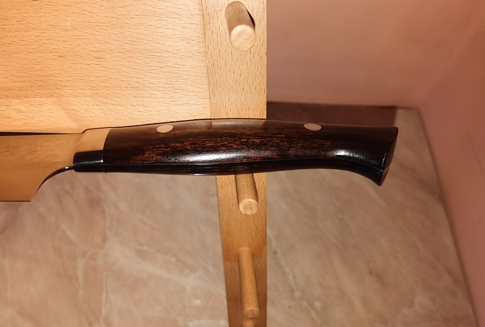 Takeshi Saji SRS13 Ironwood Gyuto 240mm with Saya Yu Kurosaki 240mm walnut wood and pin