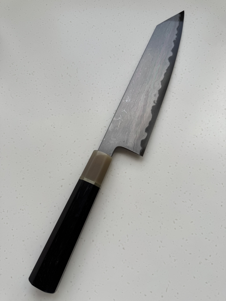 Tetsujin Blue #2 Metal Flow Kiritsuke Gyuto 240mm