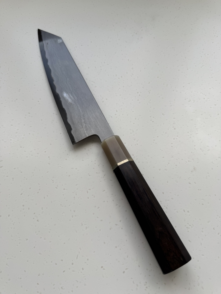 Tetsujin Blue #2 Metal Flow Kiritsuke Gyuto 240mm