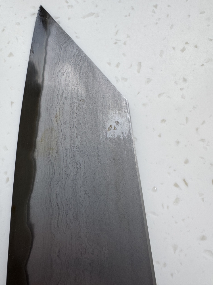 Tetsujin Blue #2 Metal Flow Kiritsuke Gyuto 240mm