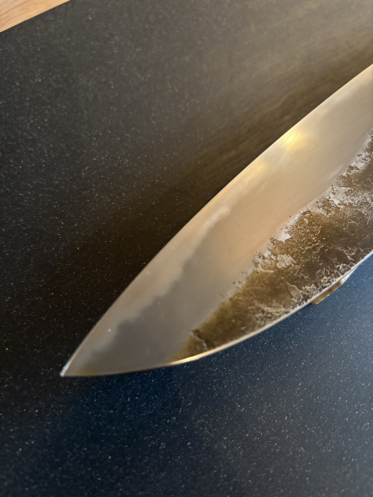 JNS Munetoshi Gyuto, 240, white 2, extrem Sharp!!!
