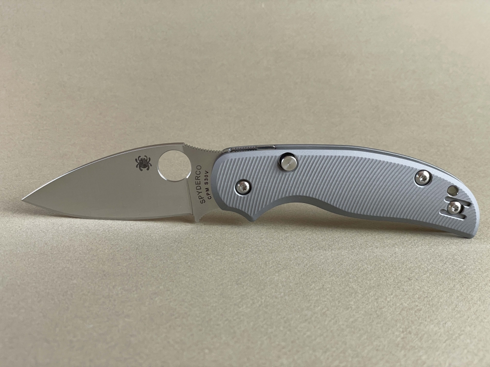 Spyderco Sage 6 w/ AWT Aluminum scales
