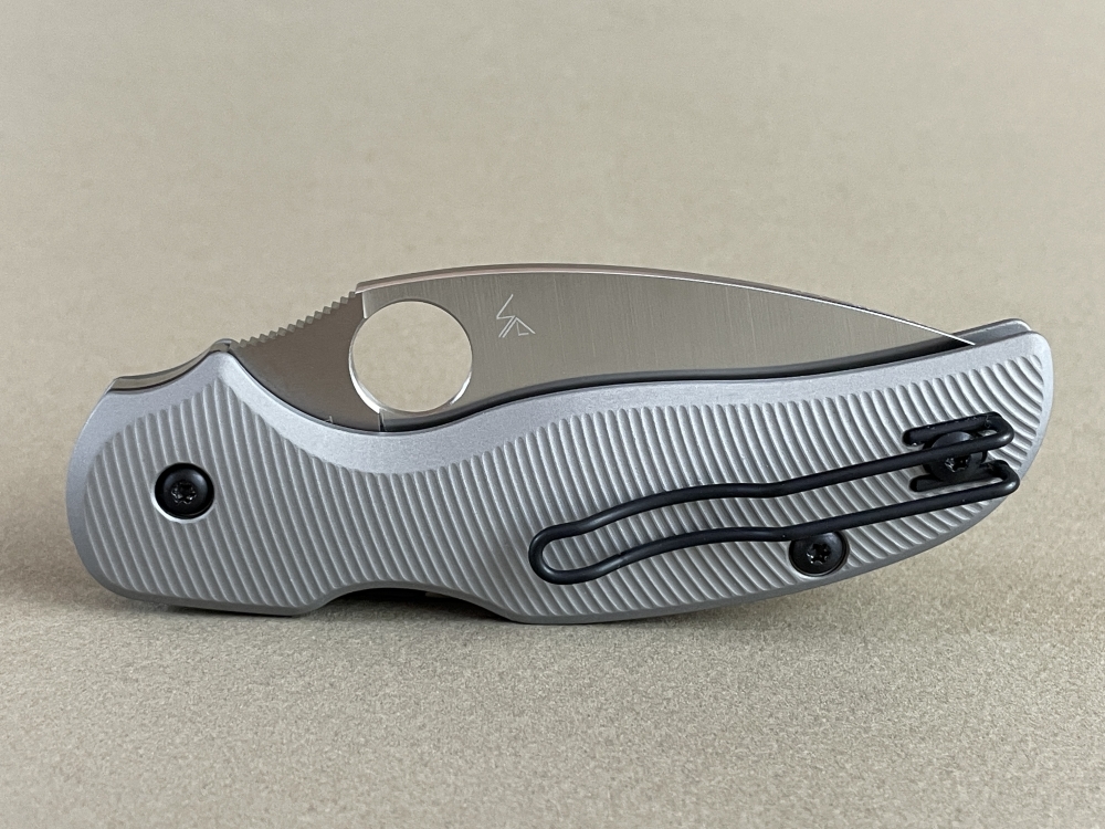 Spyderco Sage 5 Lightweight Salt w/ AWT Aluminum scales