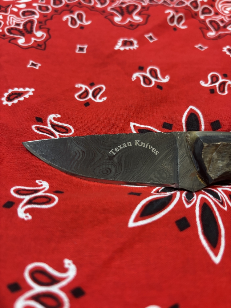 Texan Knives Ram Horn Knife