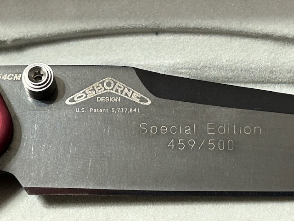 Benchmade 941BC1RED Osborne Limited edition 459/500