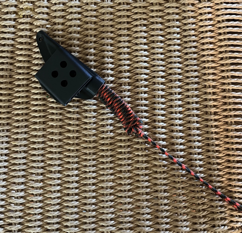 Montana Knife company Speedgoat - orange & black