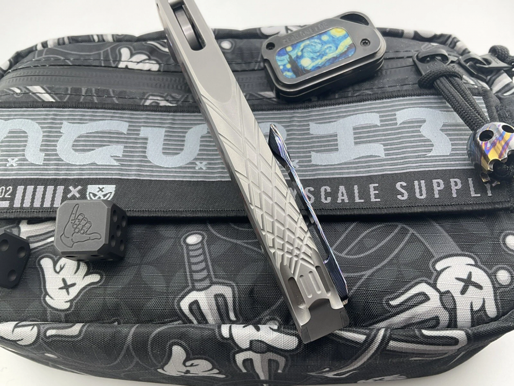 Reate Knives JACK 1.5 Titanium Integral Lava Fat Carbon Mokuti