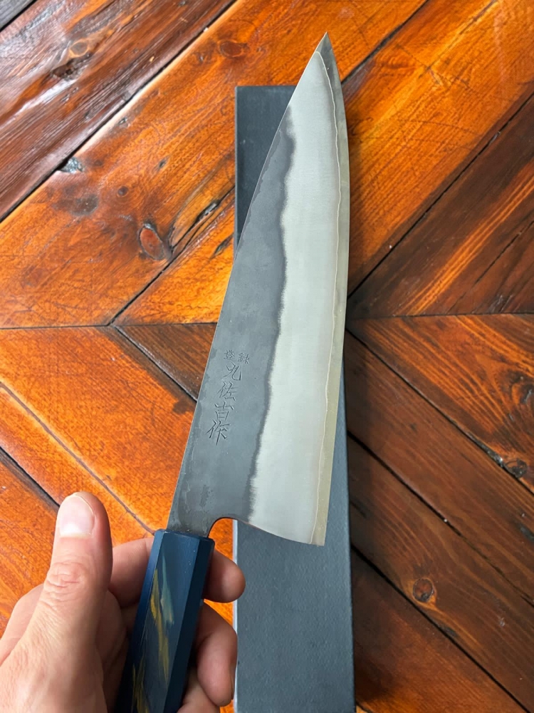 YOSHIDA HAMONO - HAP40 GYUTO 240 // HAND PAINTED HANDLE