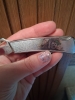 This is a 1980s Taylor USA Pam Essex Raccoon wildlife art pocket knife